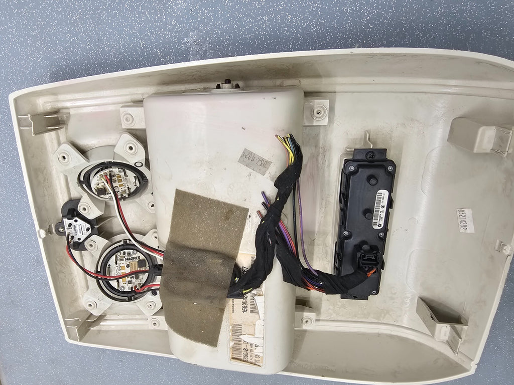 08-16 Grand Caravan Town Country Overhead Console Dome Map Light Storage LT TAN