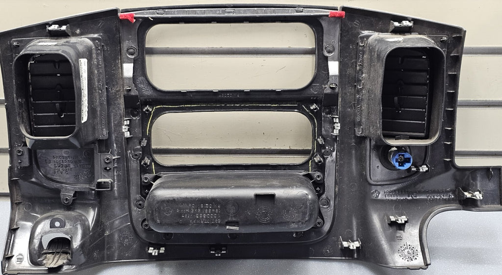 🔥02-05 Dodge RAM Dash RADIO Audio Stereo Bezel Climate Trim Panel Black B10