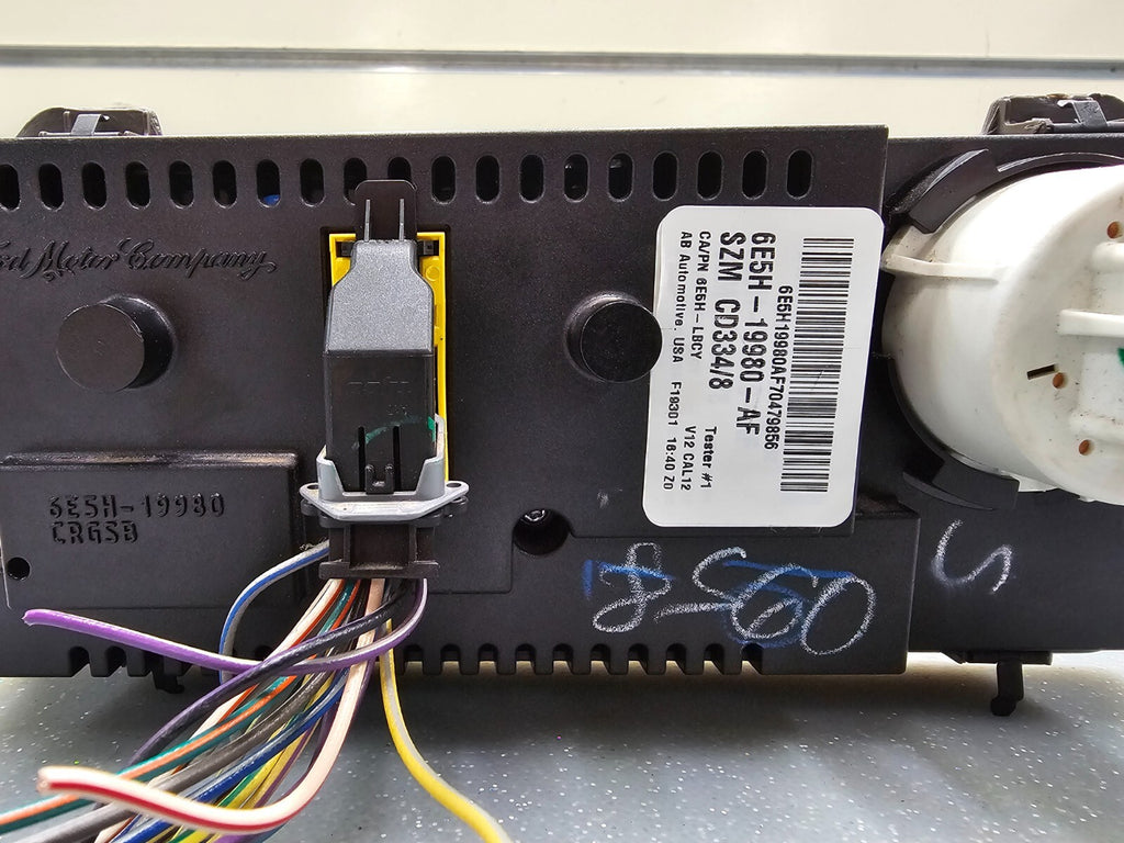 06-09 Ford Fusion Milan Dash Heater Temperature Climate Control Conditioner OEM