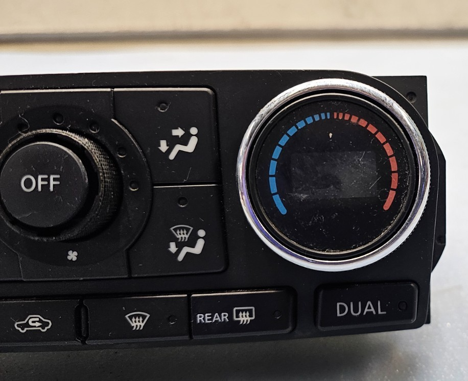 🔥07-13 Nissan Altima Dash A/C AC Heater Climate HVAC Temperature Control Black