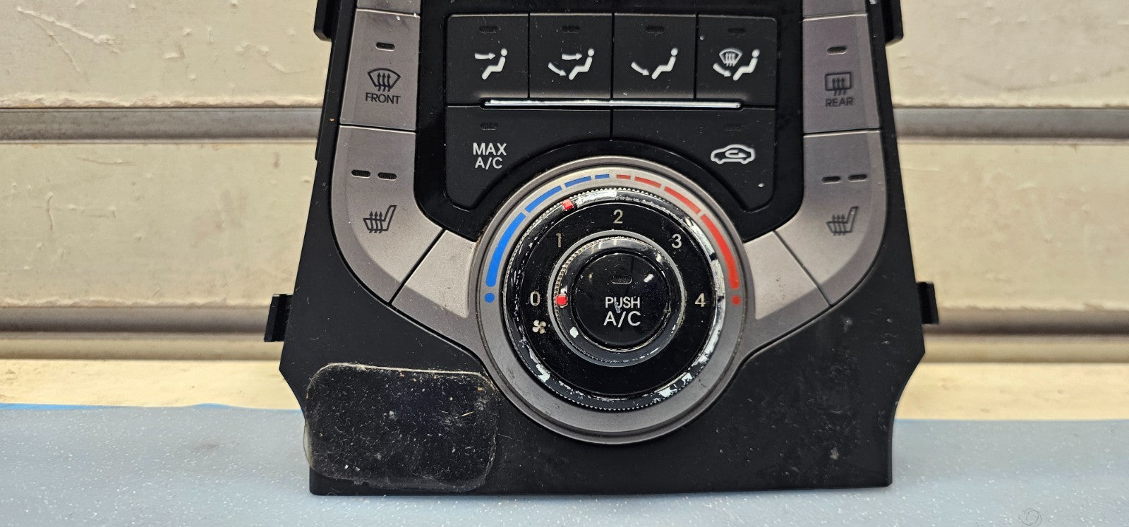 🔥11-13 Elantra Dash A/C AC HVAC Heater Temperature Climate Control Panel Black