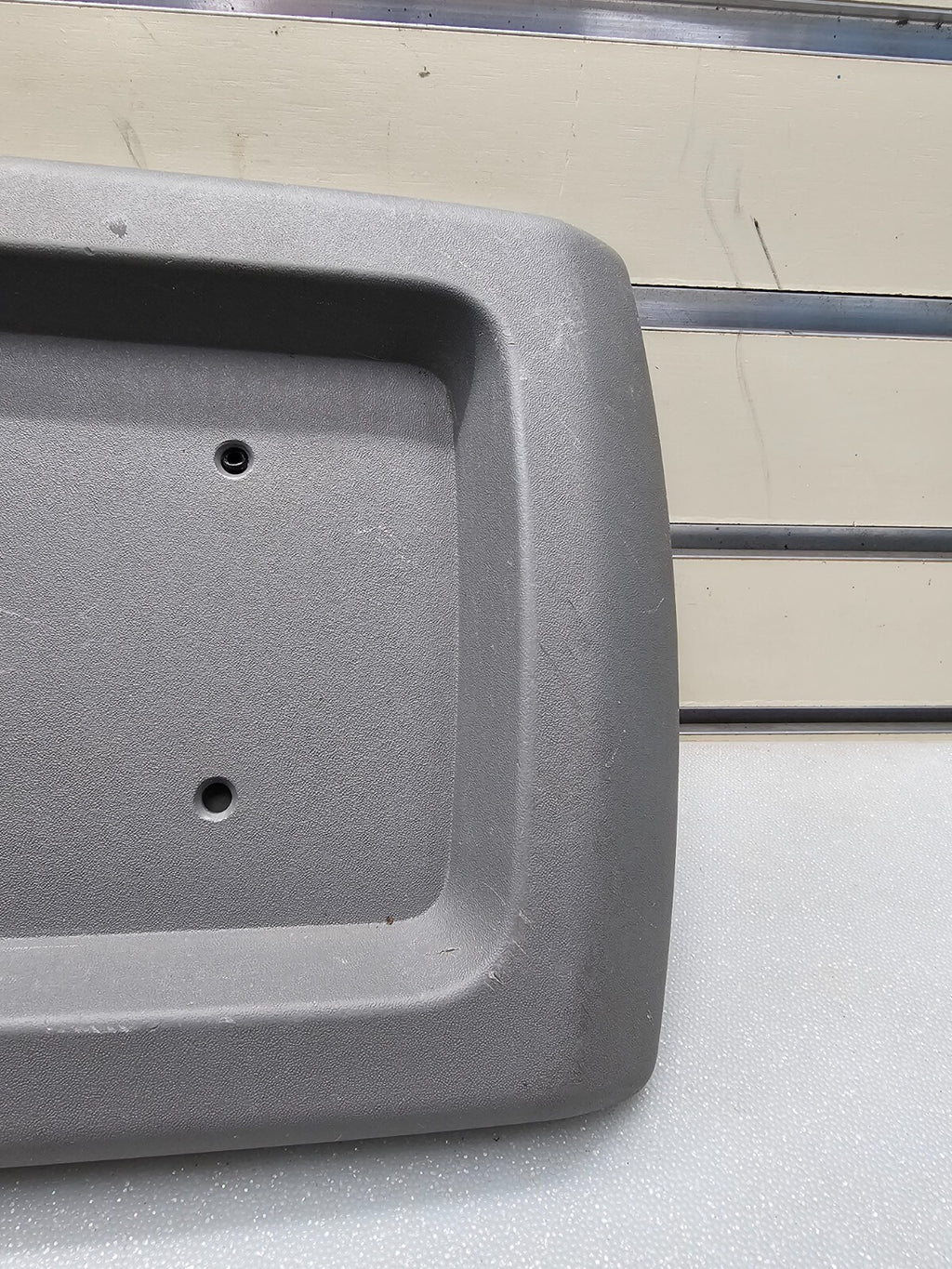 🔥04-07 NISSAN ARMADA TITAN ARM REST FRONT CENTER CONSOLE LID COVER GRAY OEM