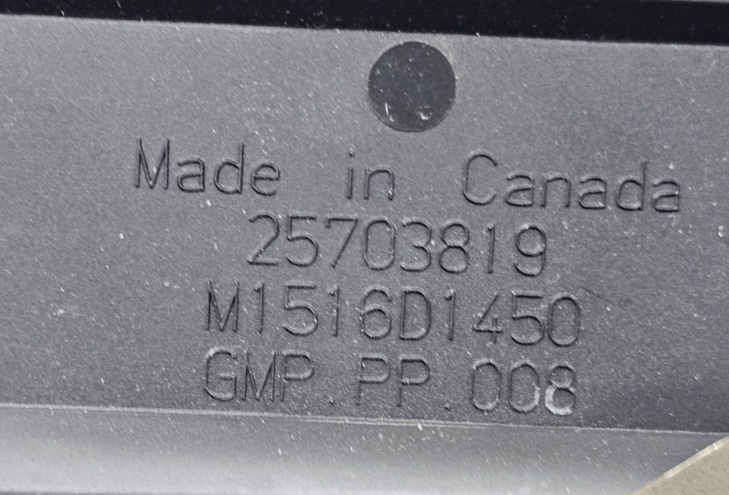 03-07 Cadillac CTS SRX Dash Right Passenger AC Air Vent Heater Conditioning Tan
