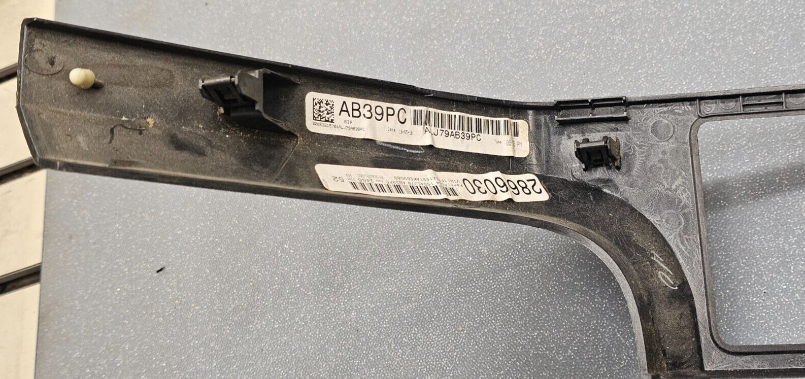 🔥09-14 Ford F150 Dash Left Driver AC Air Vent Heater Conditioning Bezel Silver