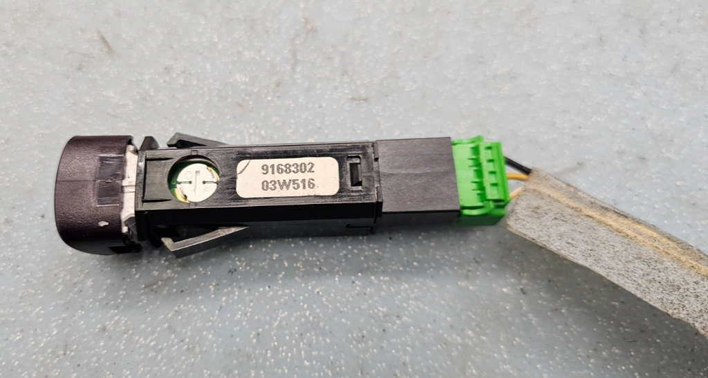 🔥98-14 Volvo XC90 S80 V70 Emergency Hazard Light Control Switch Unit Assy Black