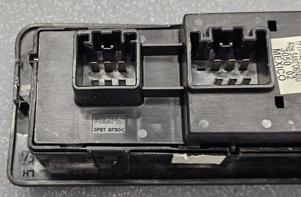 🔥00-07 Ford Taurus Left Driver Door Master Power Window Switch Assembly Wood