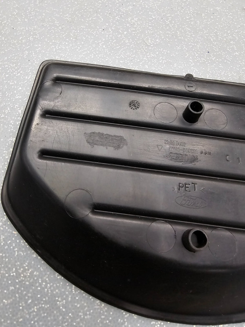 🔥07-10 EDGE Upper Dash Rubber Coin Tray Storage Mat Rubber Liner Console Black