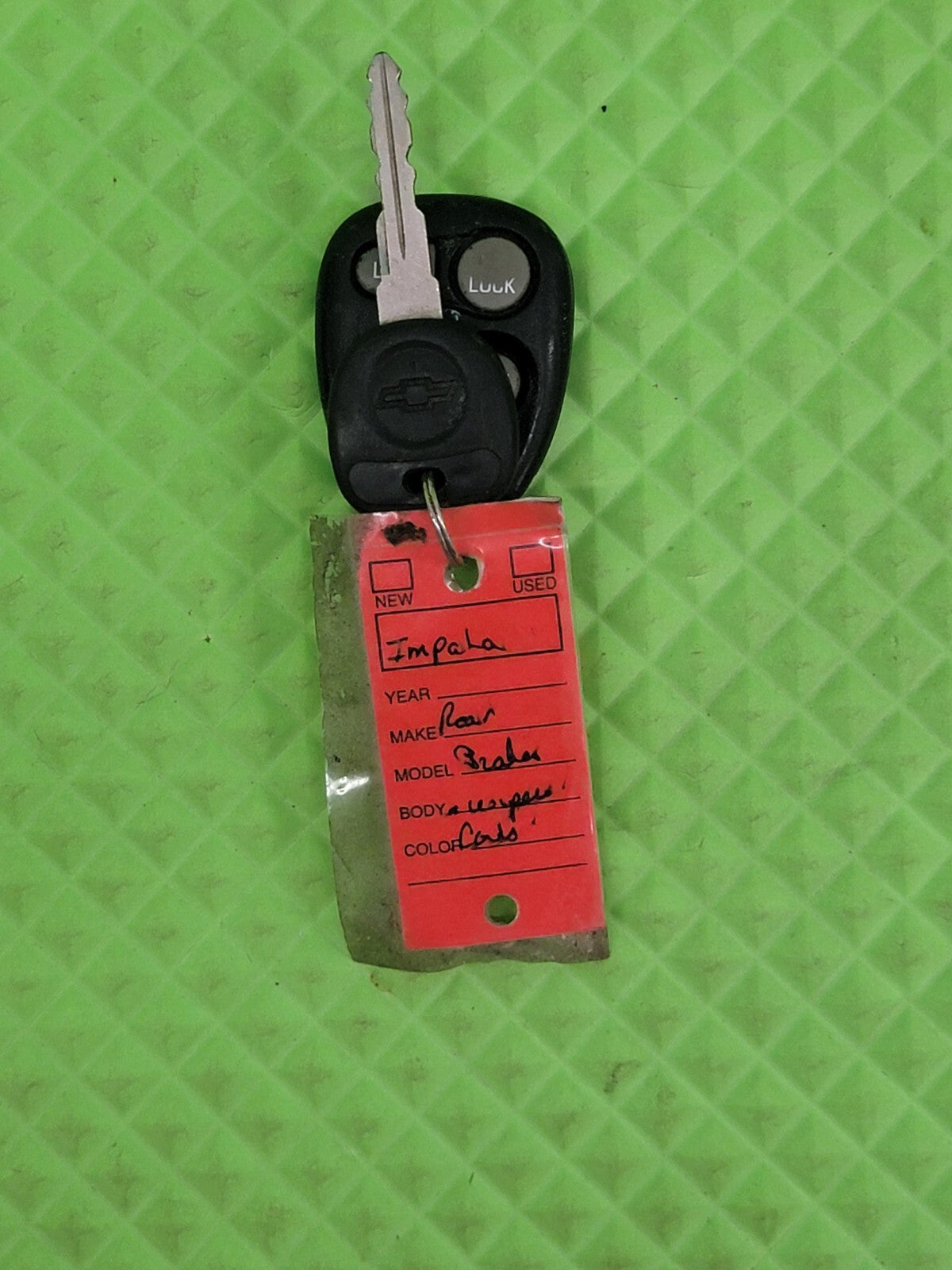 🔥 2001-2005 CHEVROLET PONTIAC KEY FOB & KEY