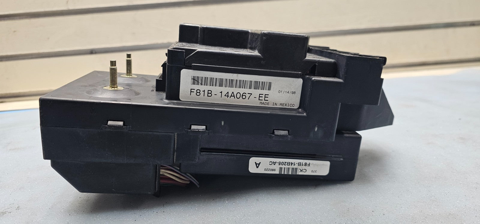 🔥97-03 FORD F150 250 350 Multifunction FUSE BOX PANEL COVER BODY CONTROL MODULE