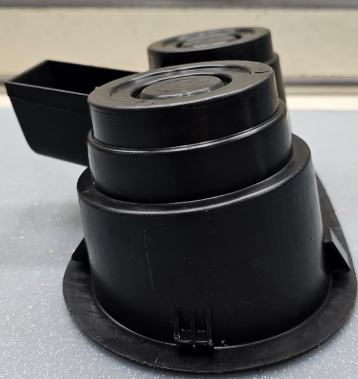 🔥07-14 Escalade ESV EXT Center Console Cup Drink Holder Bezel Assembly Black