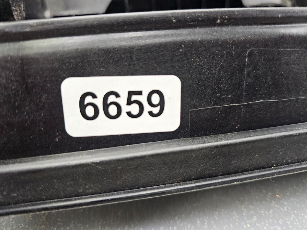 🔥03-05 Lincoln Aviator Radio Navigation Door Dash Trim Bezel Silver Granite B79