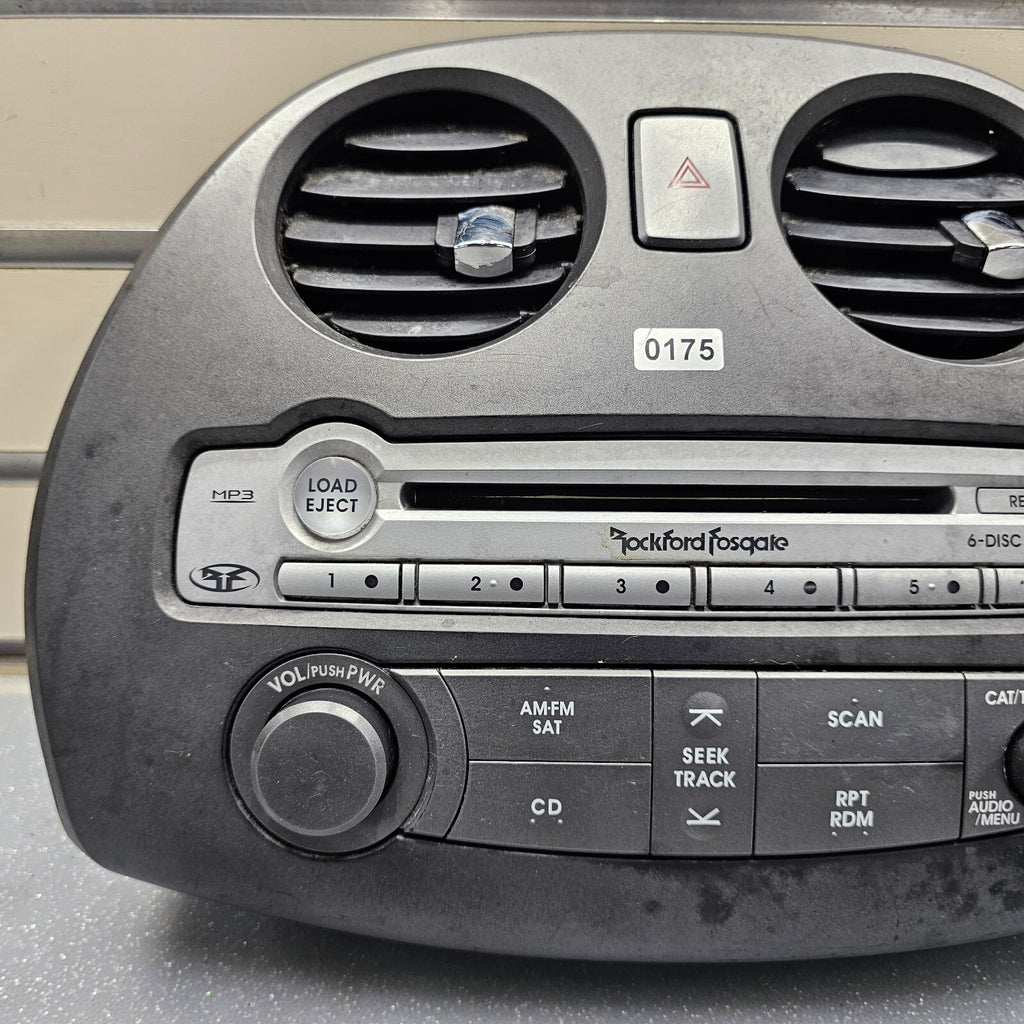 🔥06-08 Eclipse Dash AM FM Radio CD Player Display Stereo Panel Bezel DARK GRAY