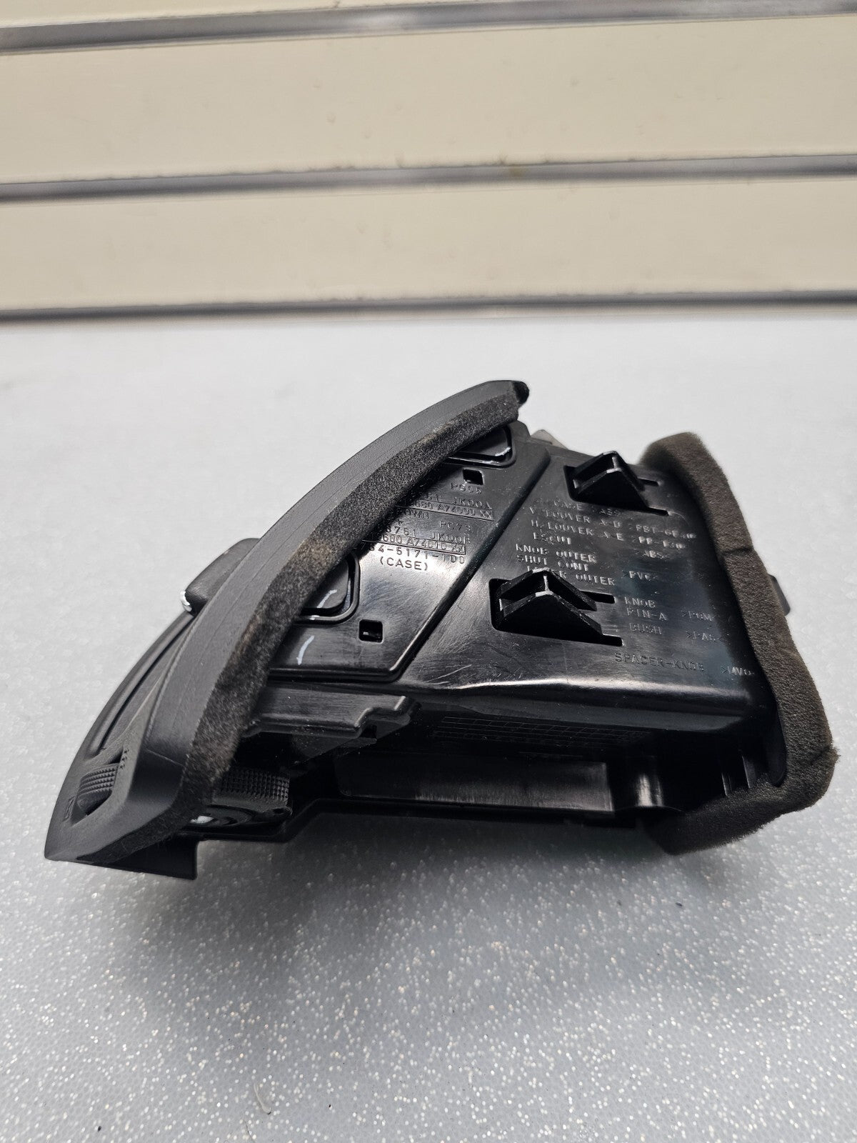 🔥08-13 Infiniti G37 G25 Left Driver Dash AC Air Vent Conditioner Filter Black