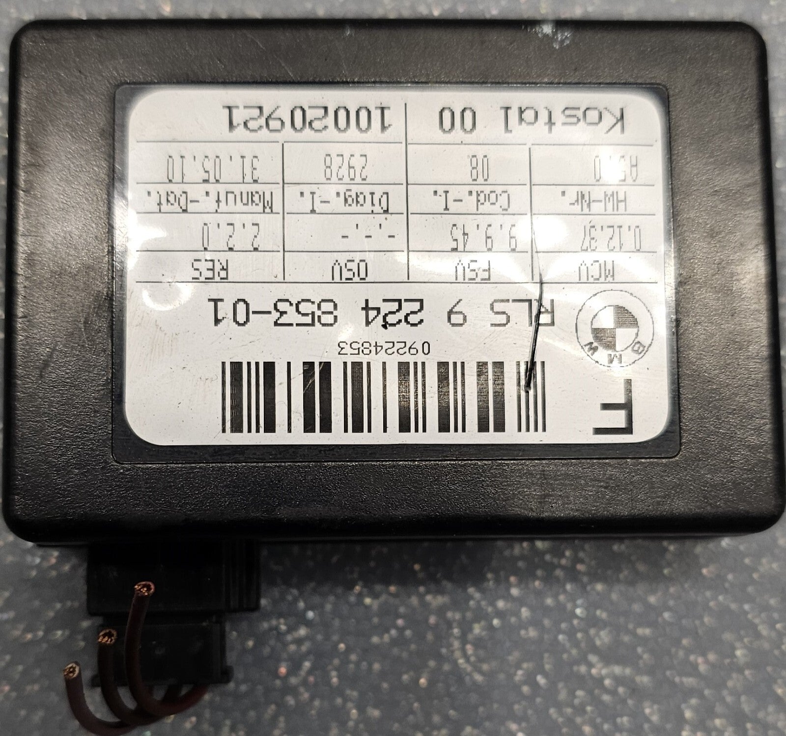 🔥99-10 BMW X3 X5 Z4 M3 E39 E46 E53 Windscreen Front Wiper Rain And Light Sensor