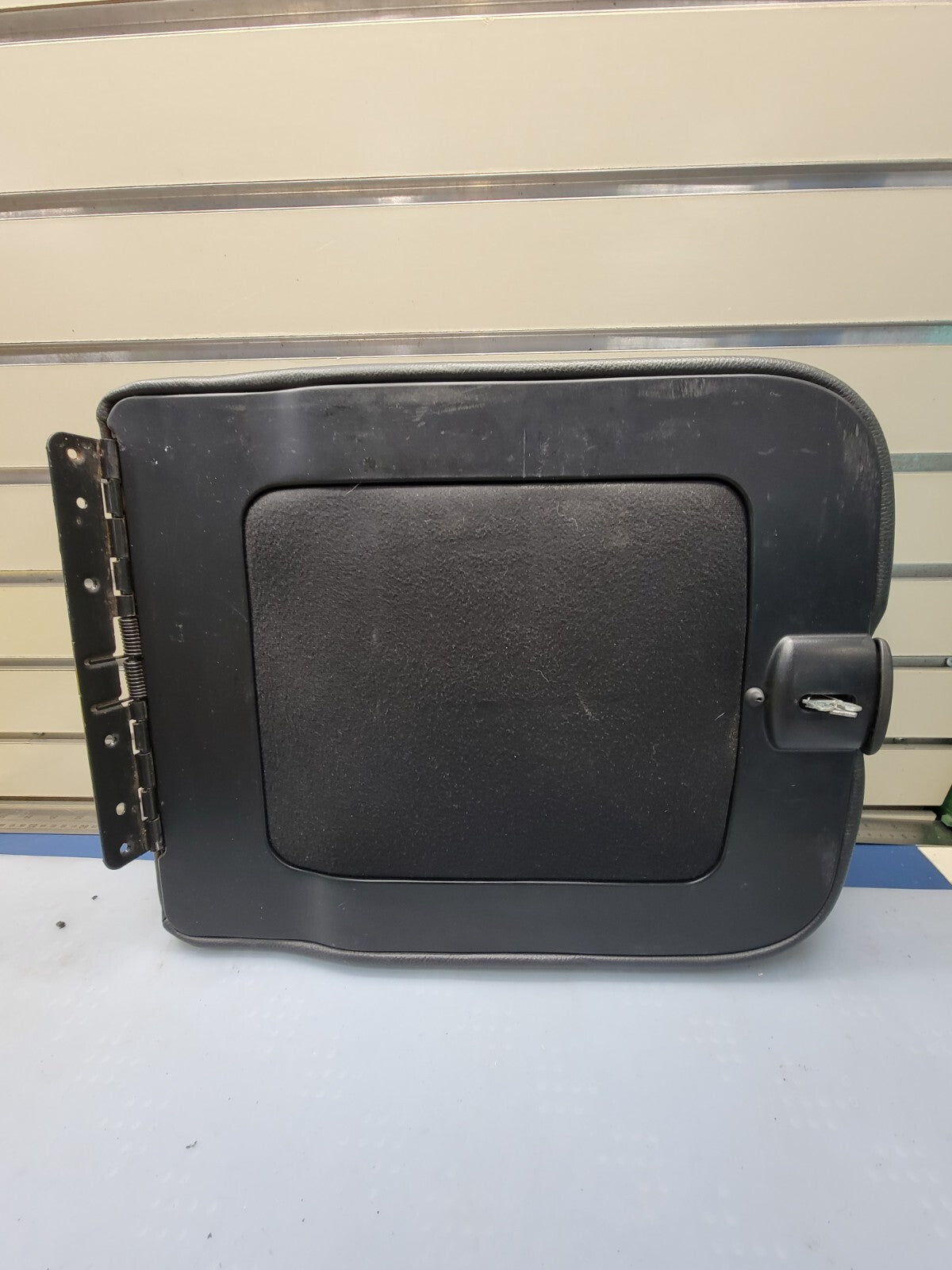 🔥2002-2008 Dodge RAM Center Console Jump Seat ARMREST Cover Lid Leather Black