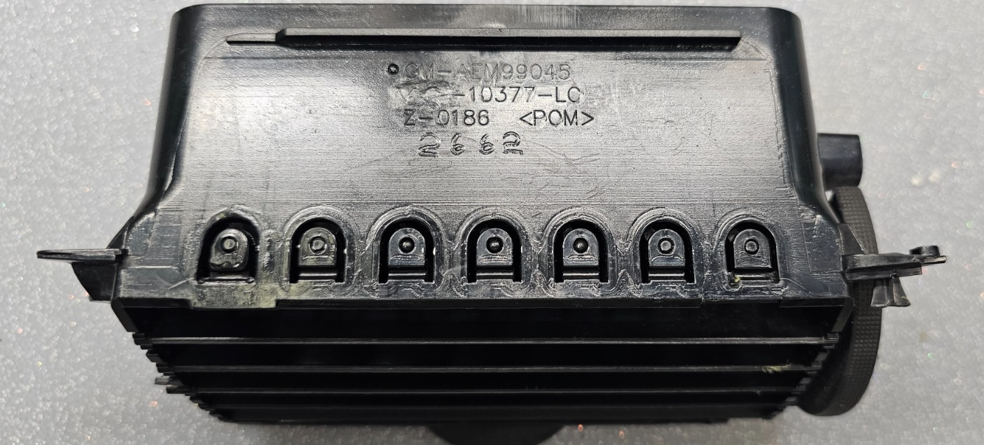 🔥06-13 CHEVY Impala Dash Left Driver Master Air Vent Heater Conditioning BLACK