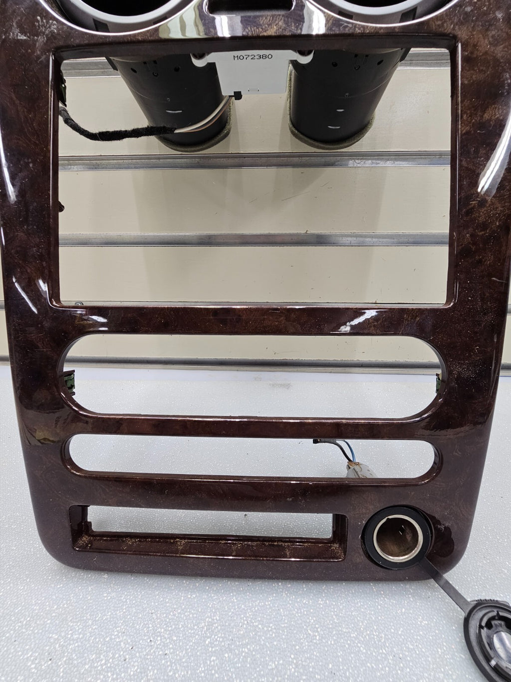 🔥05-09 FORD Taurus X / freestyle Center Dash Radio Climate Bezel Trim woodgrain