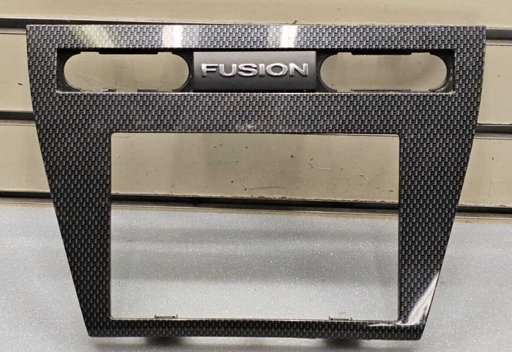🔥06-09 Fusion Milan Center Dash Panel AM FM Radio Stereo Bezel CARBON FIBER OEM