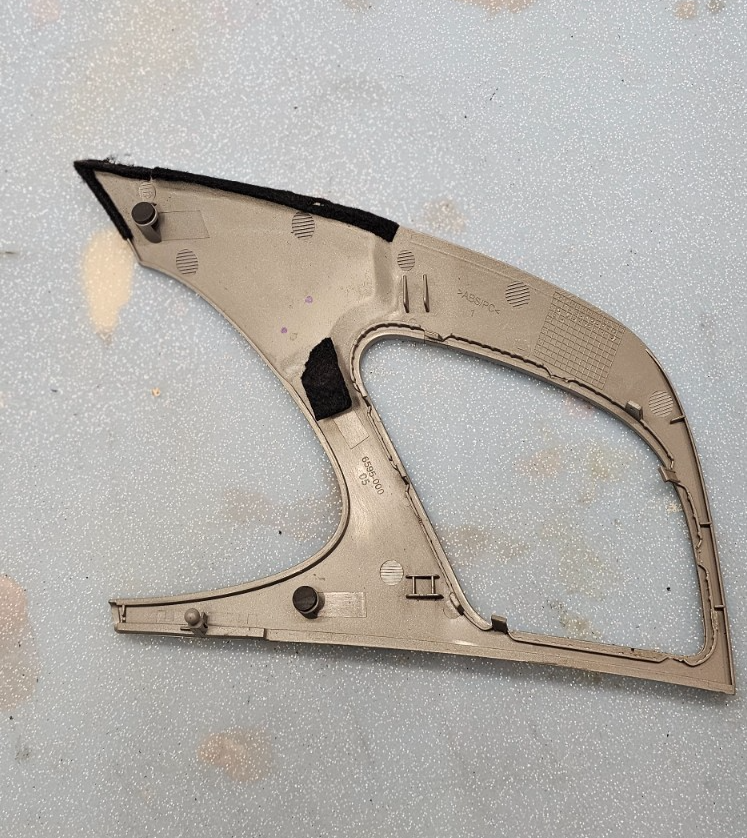 🔥2009-2012 AUDI S4 LEFT DRIVER DASH AIR VENT BEZEL TRIM OEM SILVER