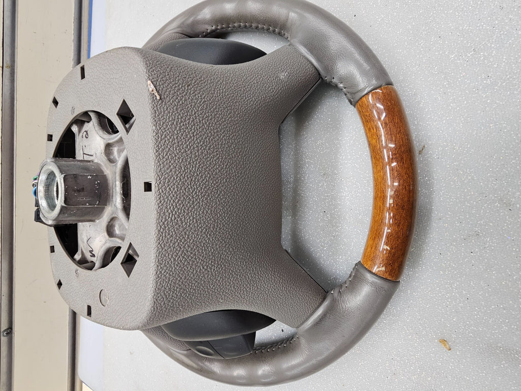 🔥07-17 GMC Acadia 08-17 Buick Enclave Steering Wheel Column Manual Cruise GRAY