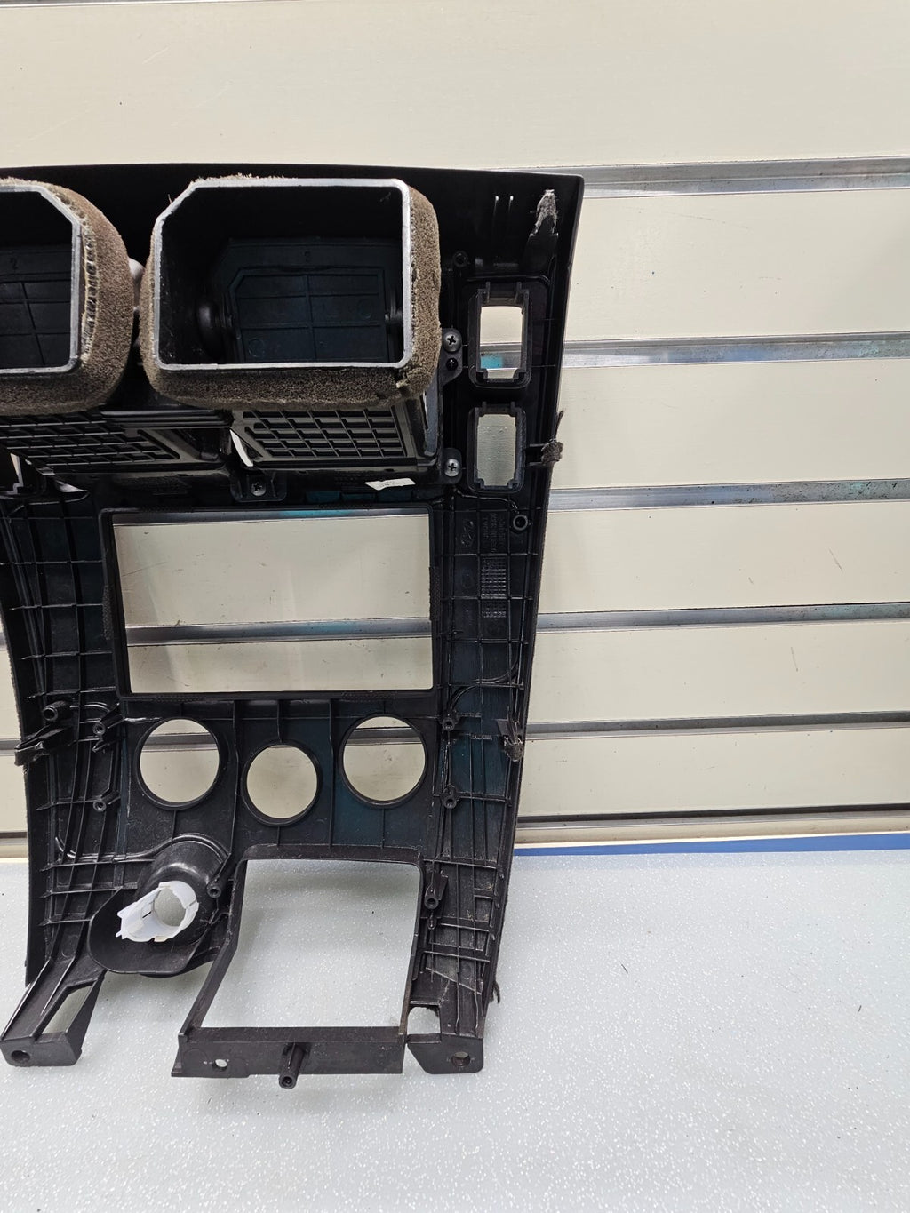 🔥06-09 Hyundai Tucson Trim Cover Panel Bezel Audio Radio Climate Front WOOD OEM