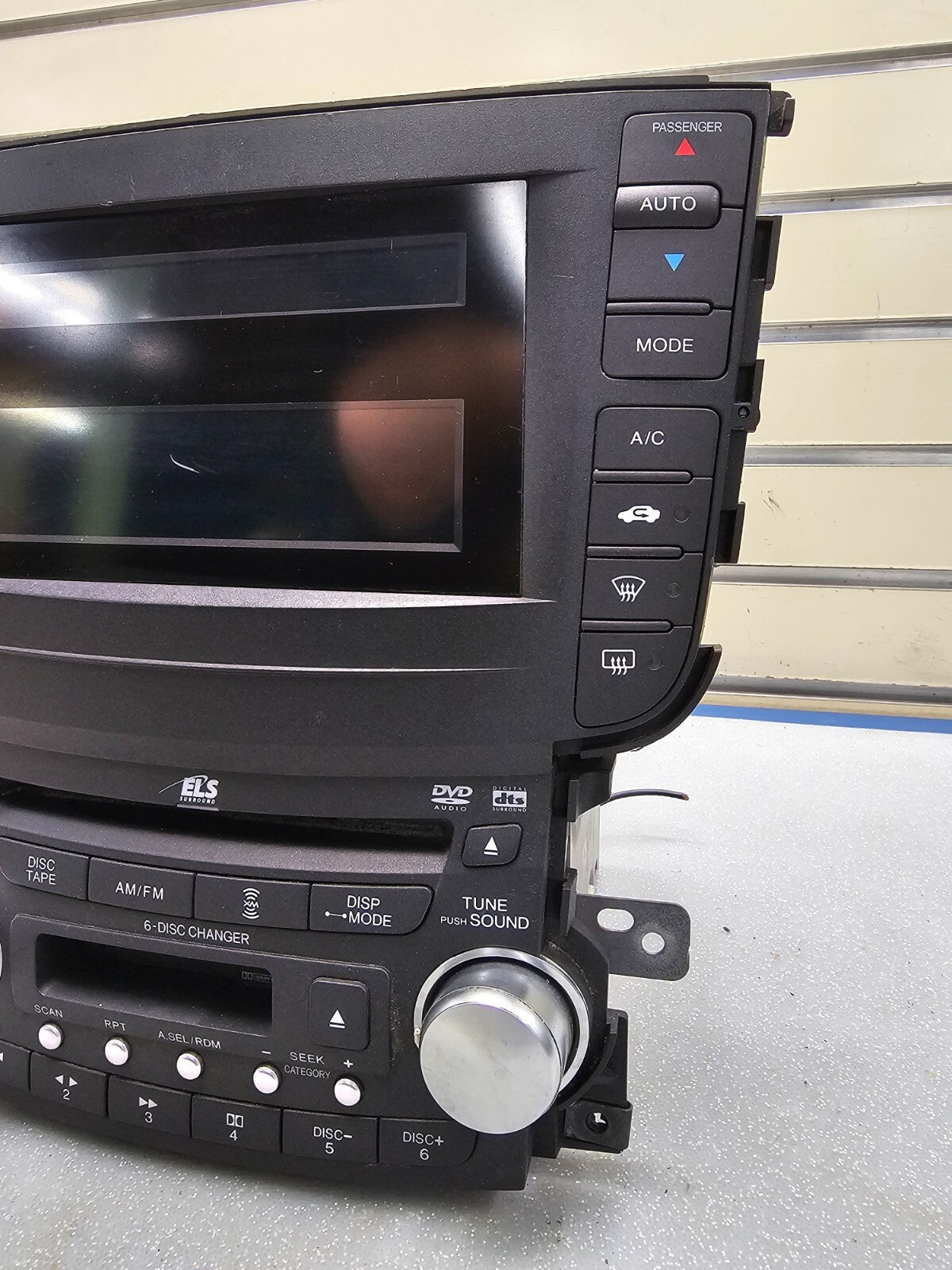 🔥04-06 ACURA TL NAVIGATION AM FM CASSETTE 6 CD DVD PLAYER DISPLAY SCREEN OEM