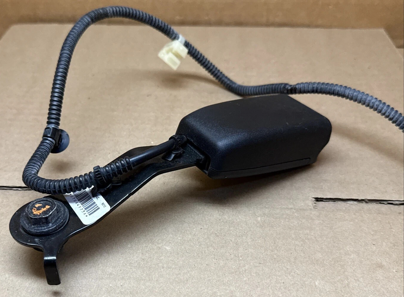 🔥08-12 Accord Front Right Passenger Side Seat Belt Seatbelt Buckle Black