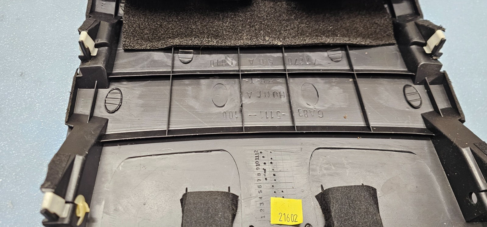 🔥03-07 Honda Accord Center Dash Bezel A/C Air Vents Panel Trim OEM BLACK VT32