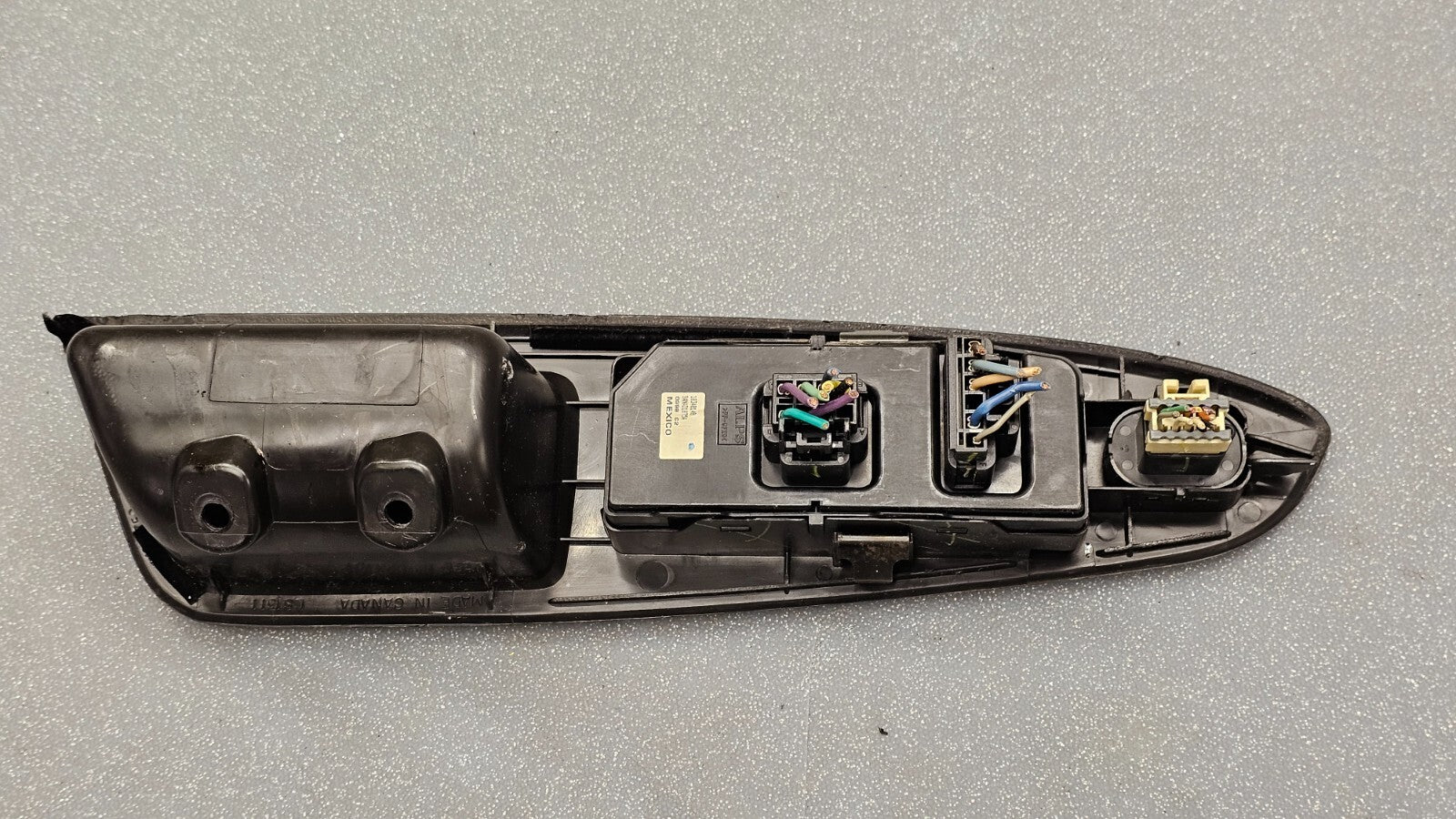 🔥09-16 CHEVY IMPALA LEFT DRIVER MASTER POWER DOOR WINDOW SWITCH BEZEL BLACK
