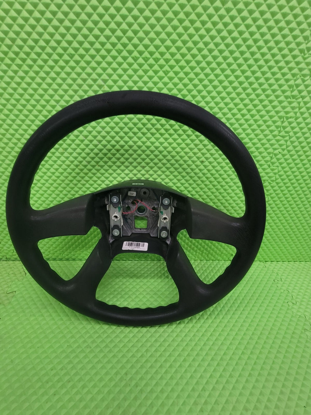 🔥03-06 SILVERADO SIERRA YUKON TAHOE SUBURBAN STEERING WHEEL LEATHER BLACK