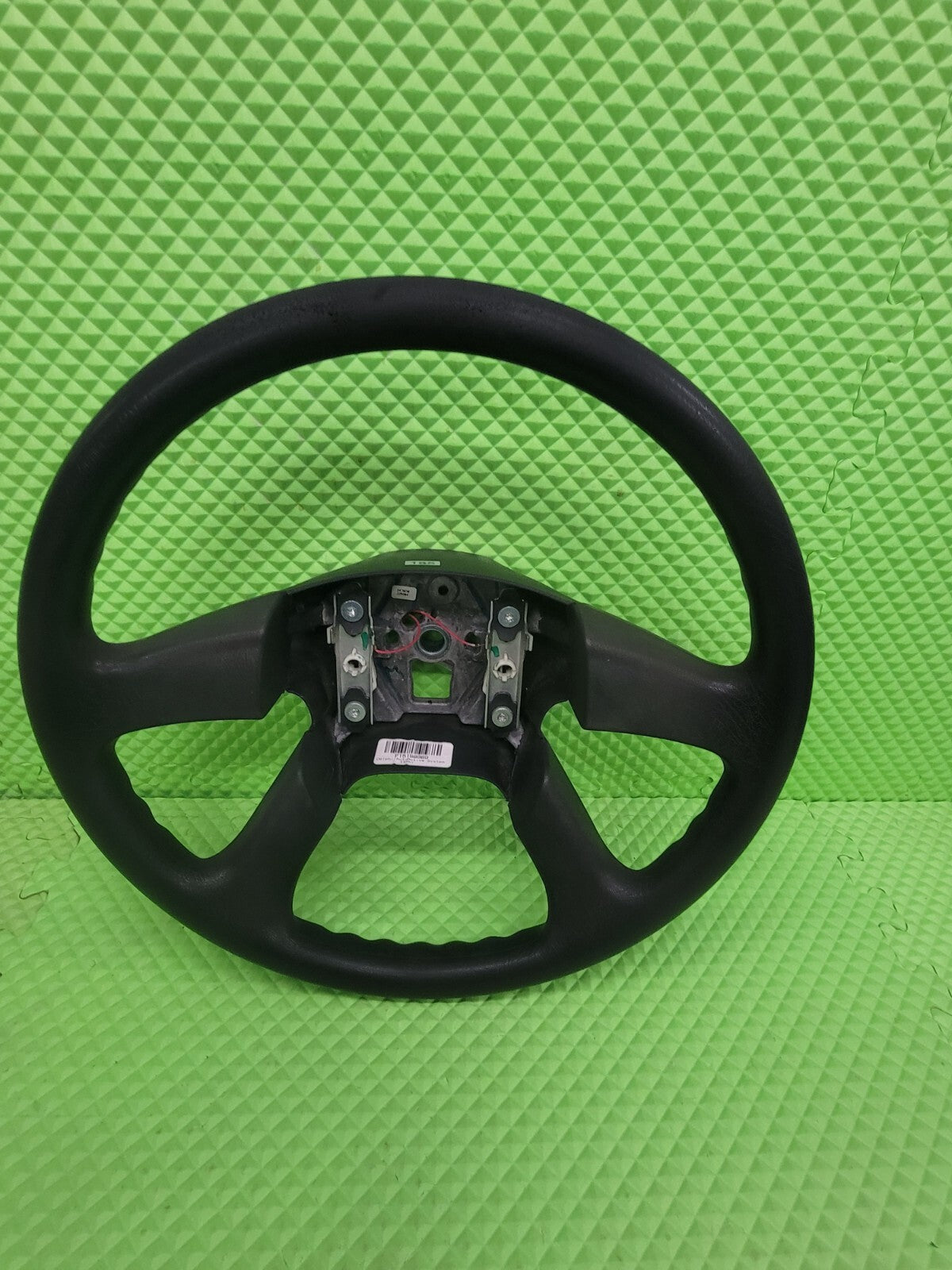 🔥03-06 SILVERADO SIERRA YUKON TAHOE SUBURBAN STEERING WHEEL LEATHER BLACK