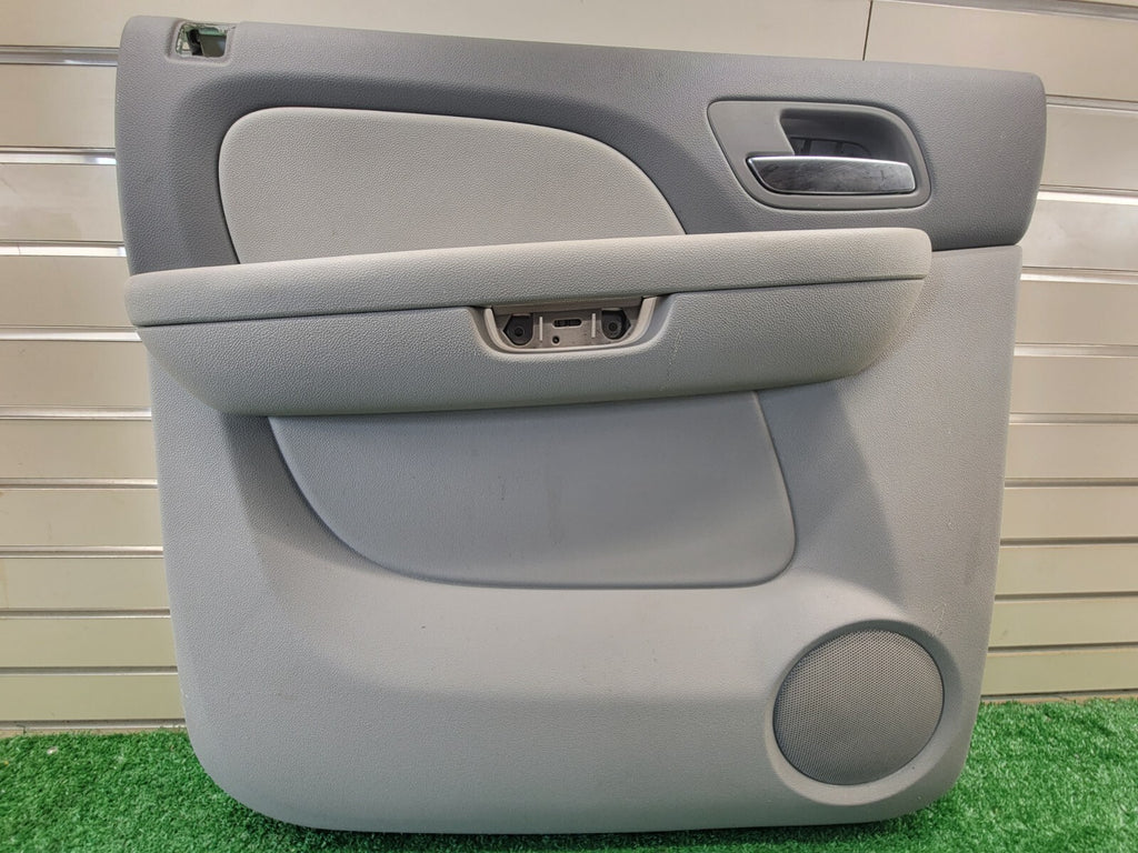 🔥07-14 Chevy Tahoe GMC Cadillac Escalade REAR Left Drive Side Door Panel GRAY