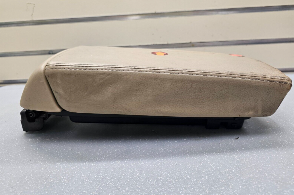 03-07 Honda ACCORD Acura TSX Center Console Armrest Storage Lid Leather Tan L22