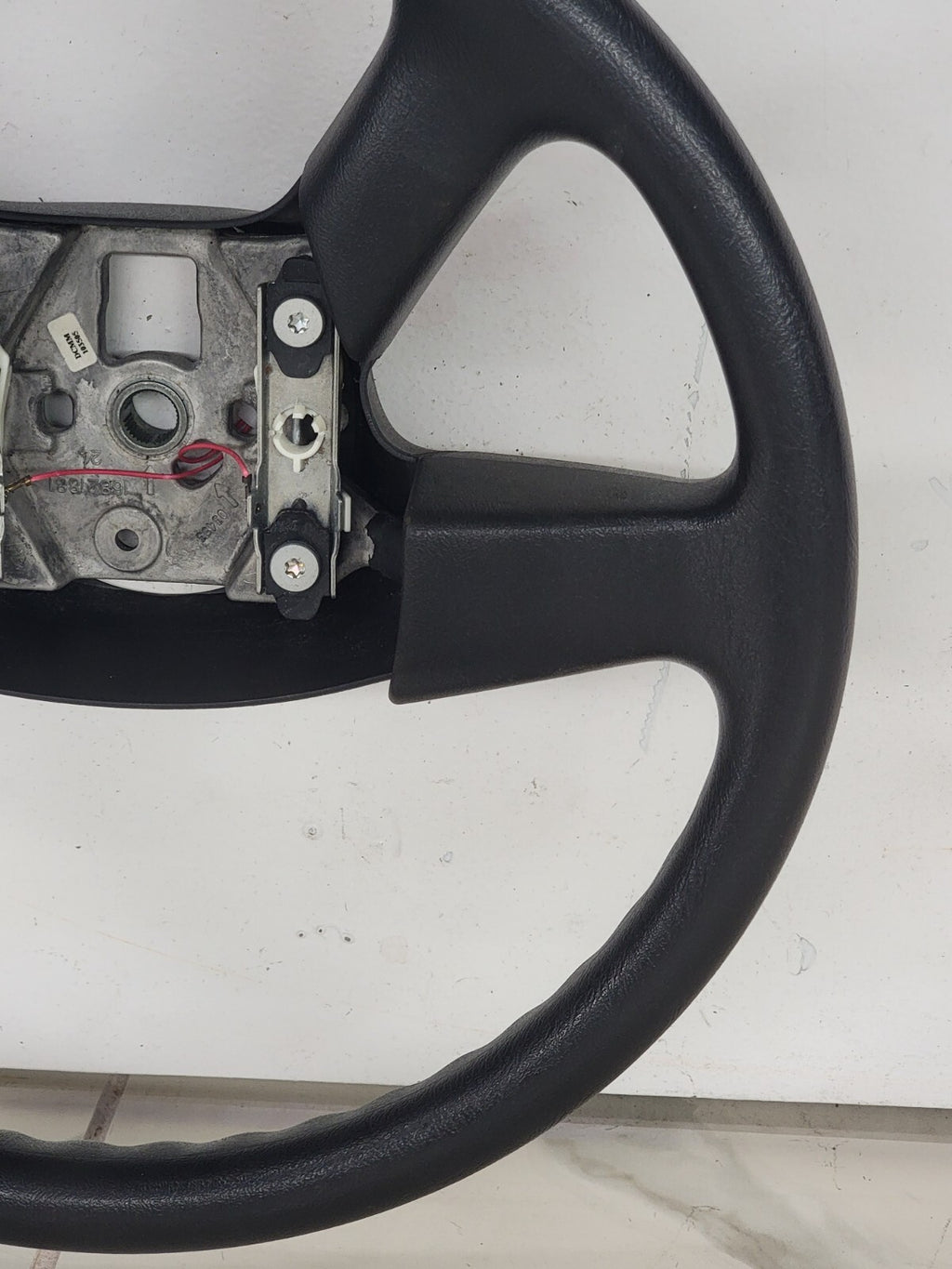 🔥03-06 SILVERADO SIERRA YUKON TAHOE SUBURBAN STEERING WHEEL LEATHER BLACK