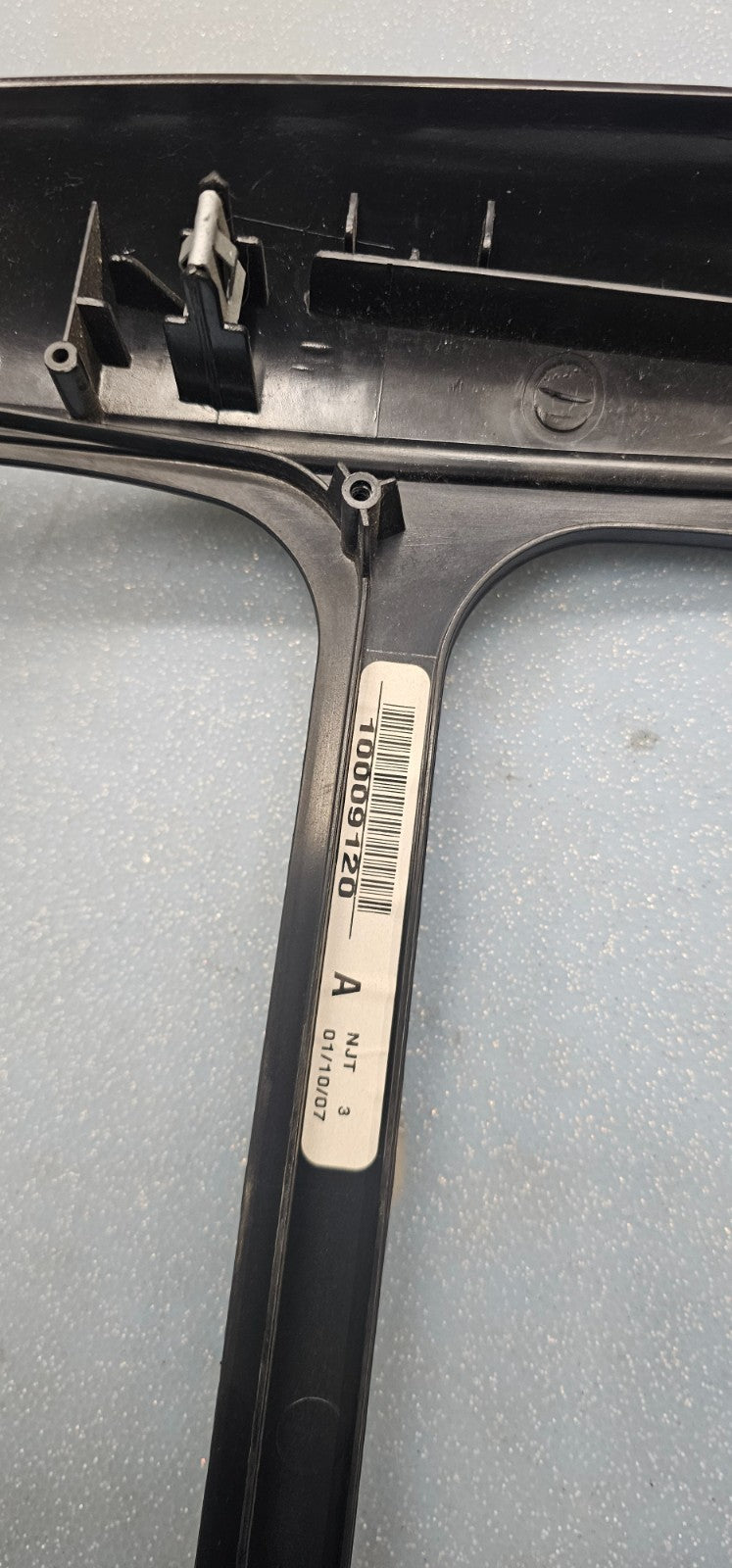 🔥01-07 Dodge Caravan Town & Country Voyager dash radio climate TRIM bezel BLACK