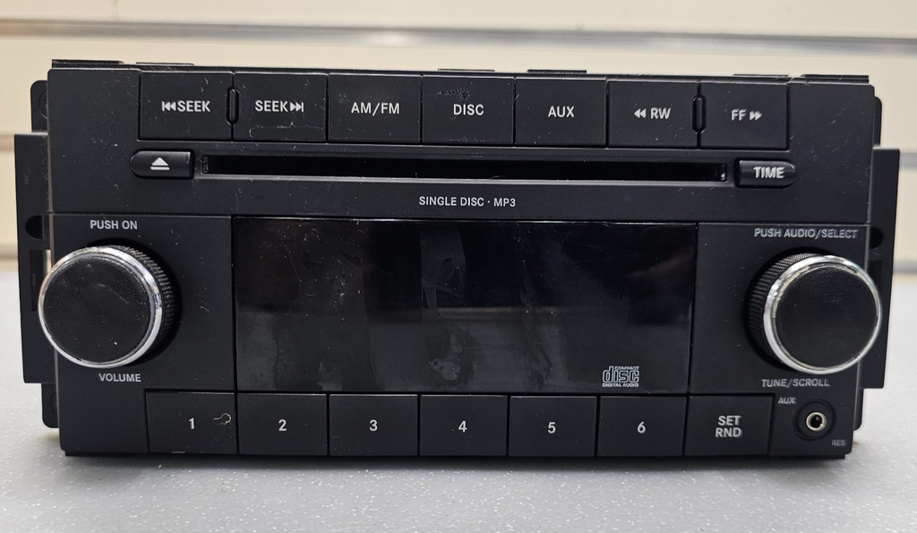 🔥09-10 Grand Caravan Liberty Dash AM FM Radio Satellite CD Player MP3 Receiver