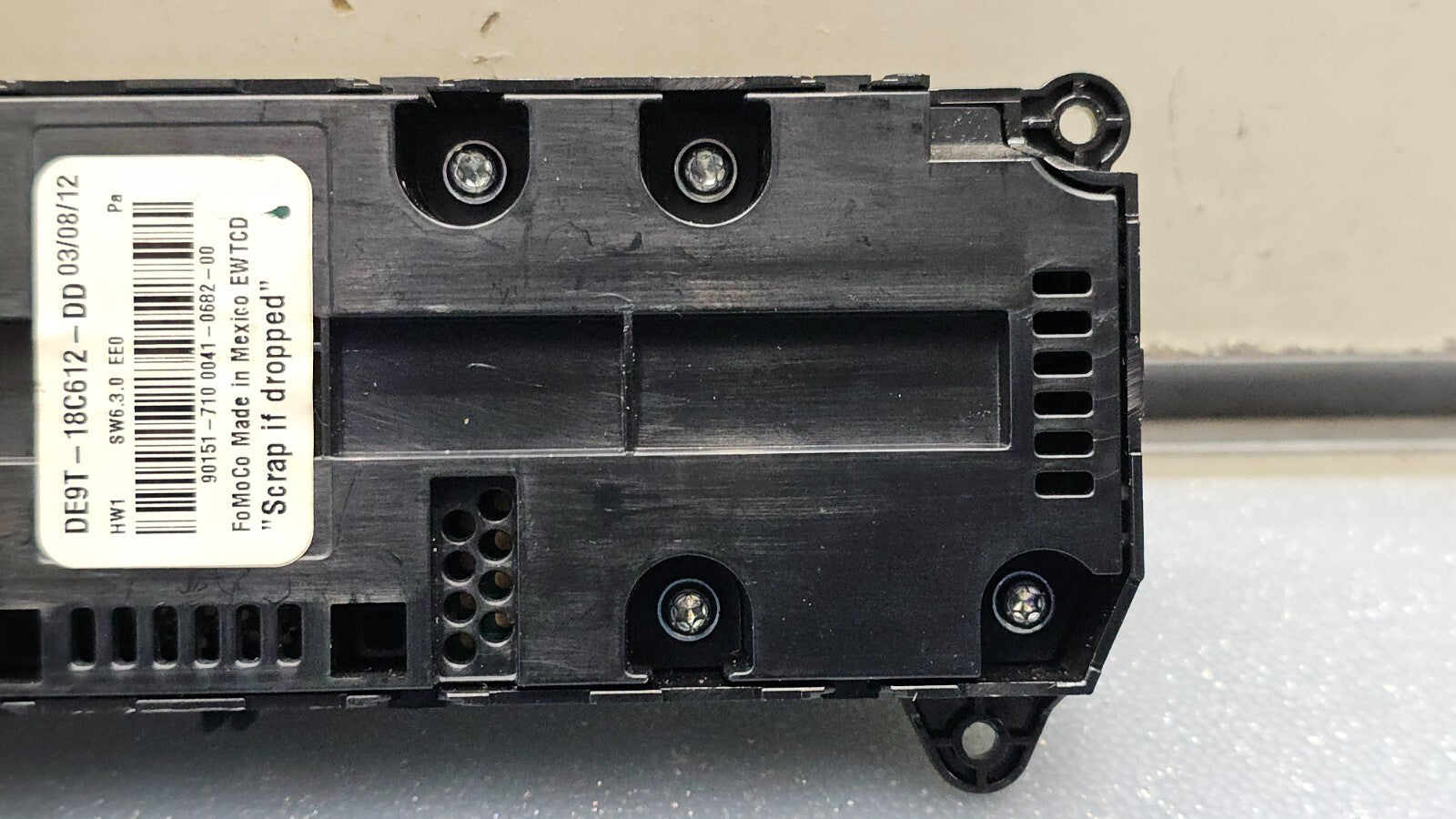 13-19 Lincoln MKT Dash AC Heater Temperature Climate Control Panel Conditioning