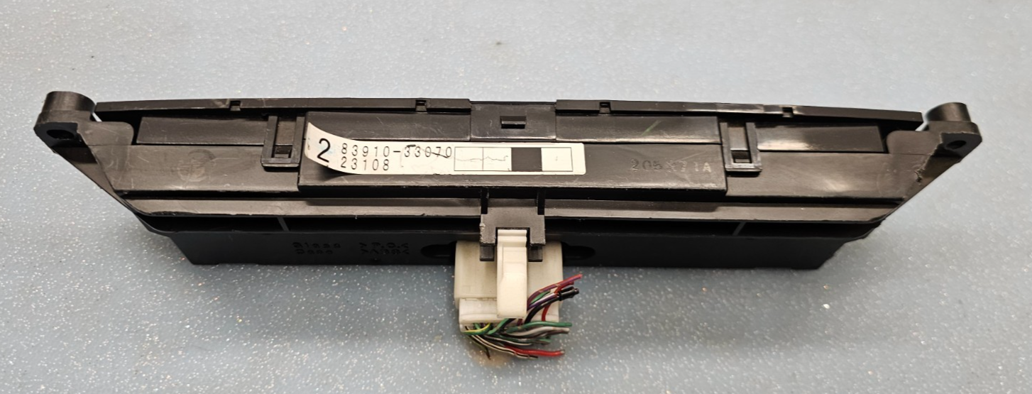 🔥02-06 Toyota Camry Digital Clock Time Display Right Passenger Assembly Black