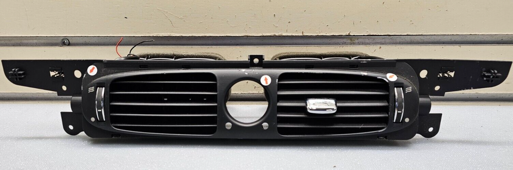🔥04-09 Jaguar XJ8 Center Dash AC Heater Air Vent Conditioning Bezel Black OEM