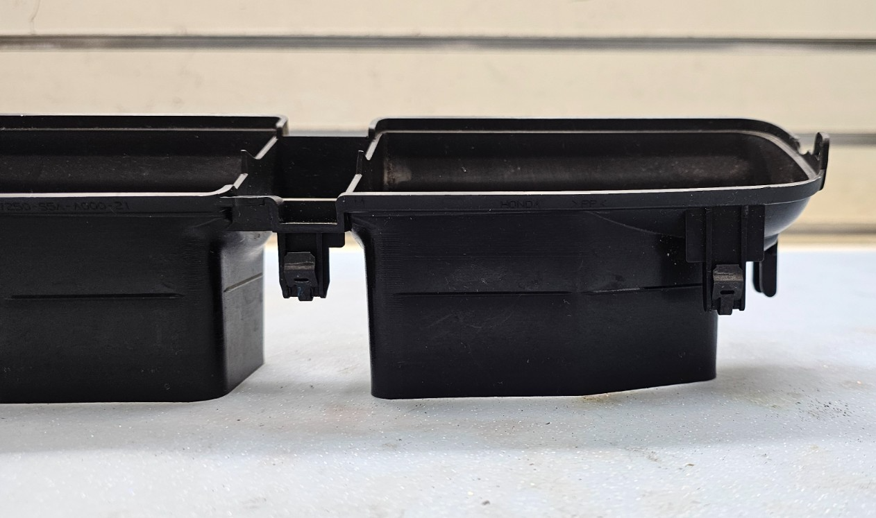 🔥2001-2005 HONDA CIVIC DASH RADIO BEZEL CLIMATE CONTROL AIR VENT BLACK