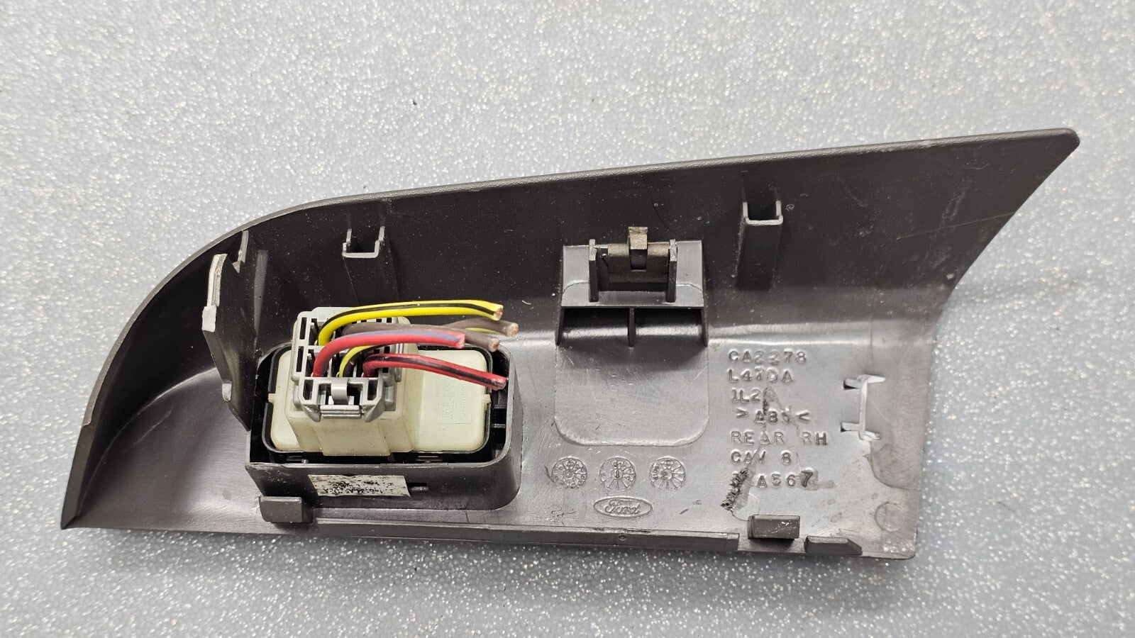 🔥02-05 FORD EXPLORER Rear Right Passenger Power Door Window Switch Lock Gray