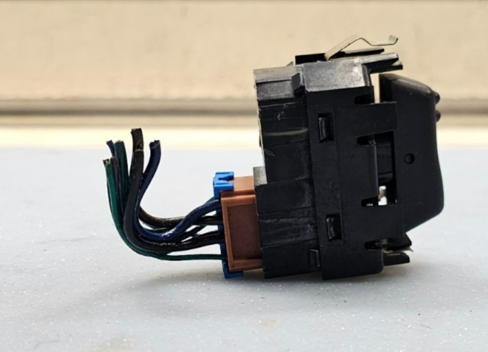 🔥99-02 Chevy Silverado SIERRA Power Window Switch Lock REAR Left/Right Tan WS3