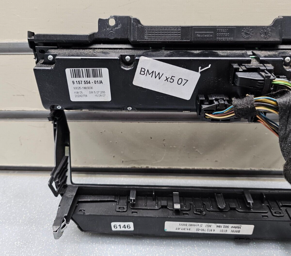 🔥07-10 BMW X5 E70 Dash AC Heater Climate Temperature HVAC Control Panel OEM