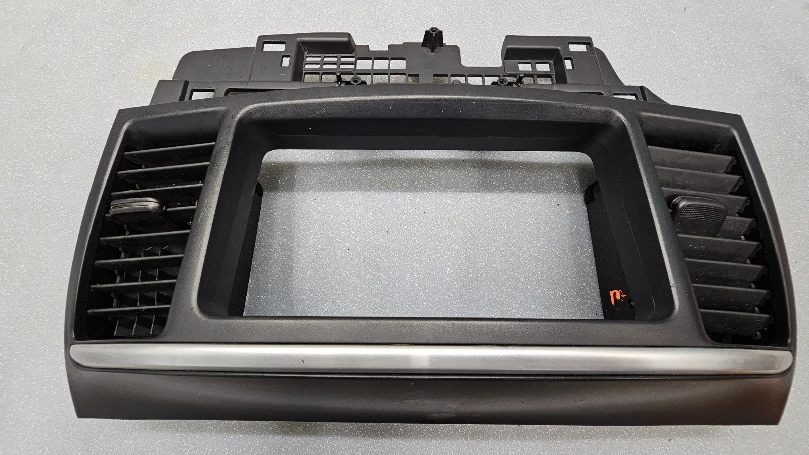 🔥08-13 Lancer Dash AM FM Radio Stereo Climate Bezel Instrument Trim Black