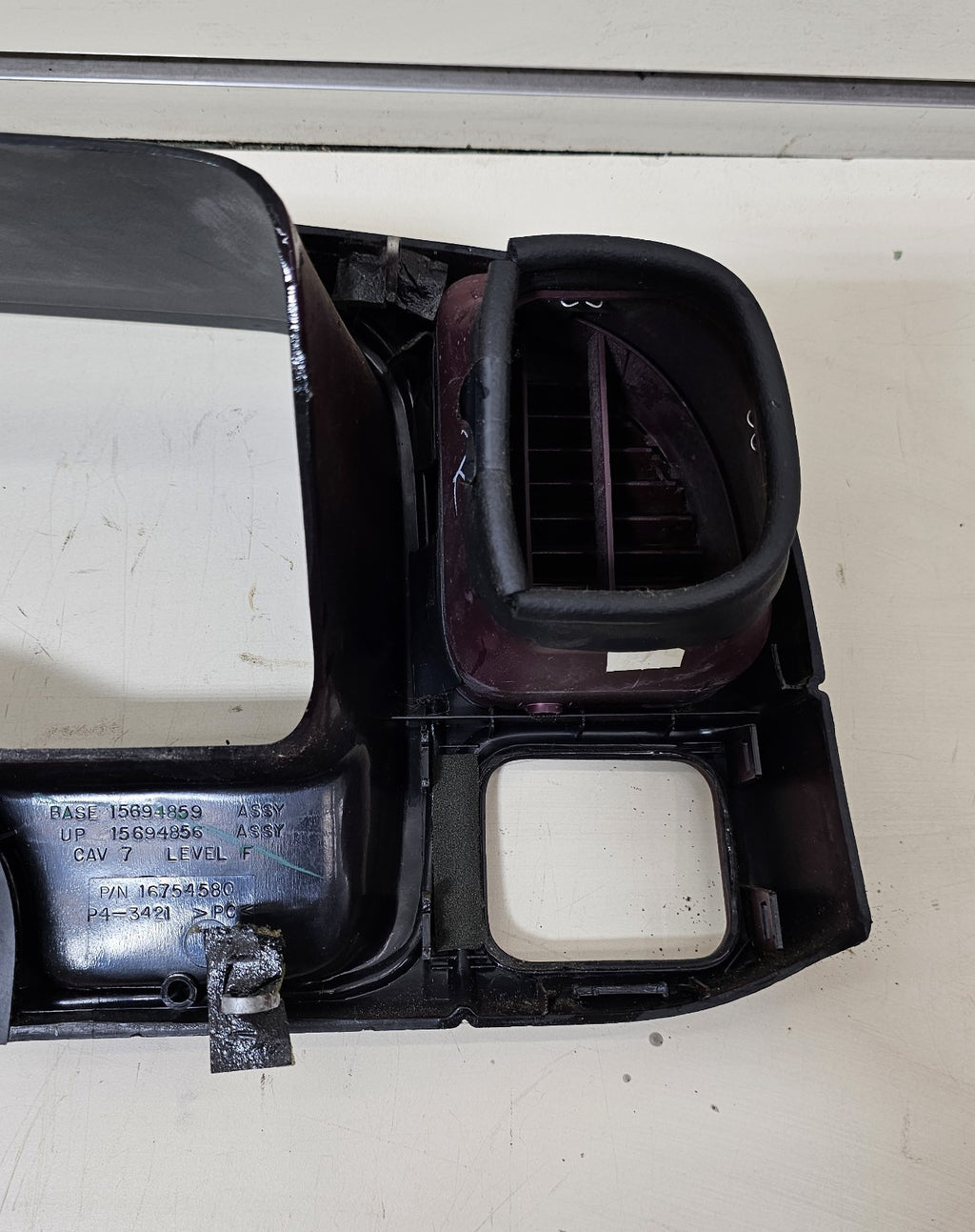 95-99 CHEVY GMC TRUCK SILVERADO CK Cluster Gauge Speedo Dash Bezel Red C3