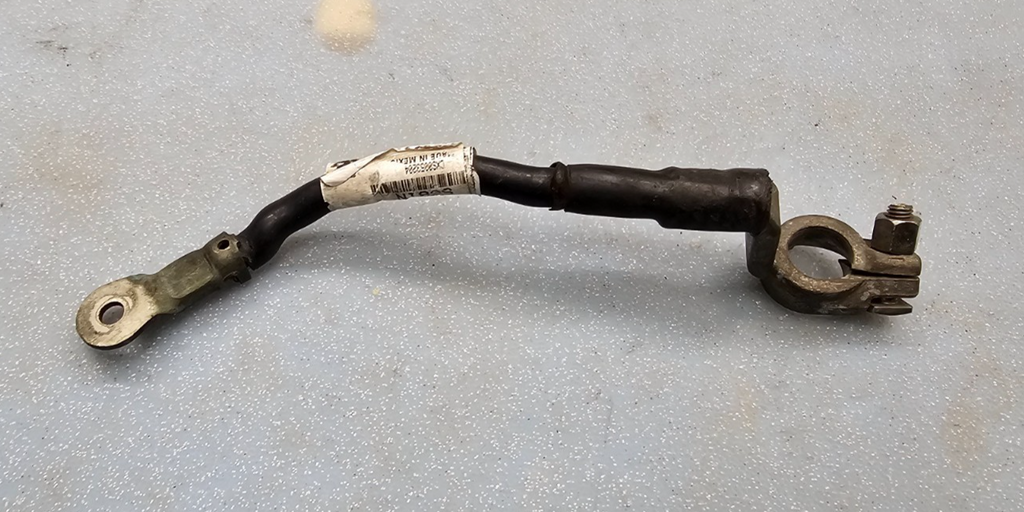 🔥04-10 AUDI A8 QUATTRO NEGATIVE BATTERY GROUND CABLE OEM