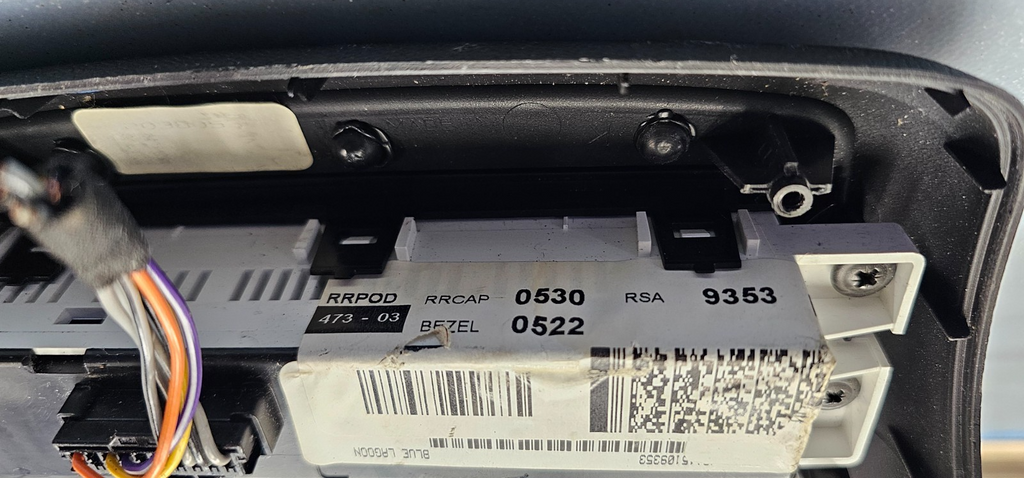 🔥12-20 Grand Caravan Dash HVAC AC A/C Heater Roof Climate Temperature Control