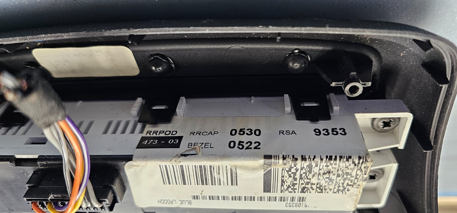 🔥12-20 Grand Caravan Dash HVAC AC A/C Heater Roof Climate Temperature Control