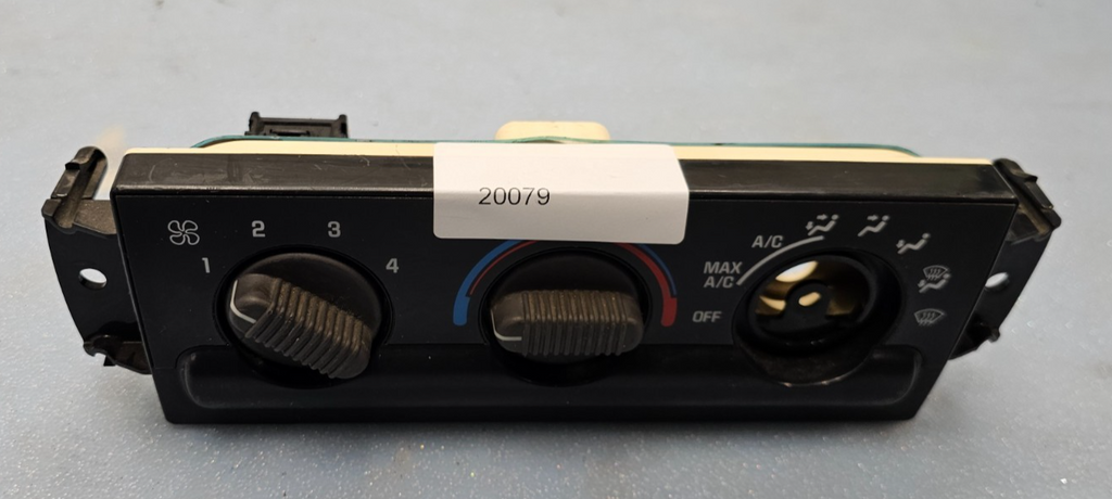 🔥98-05 Blazer Jimmy Bravada Dash A/C Climate Temperature Heater Control Black