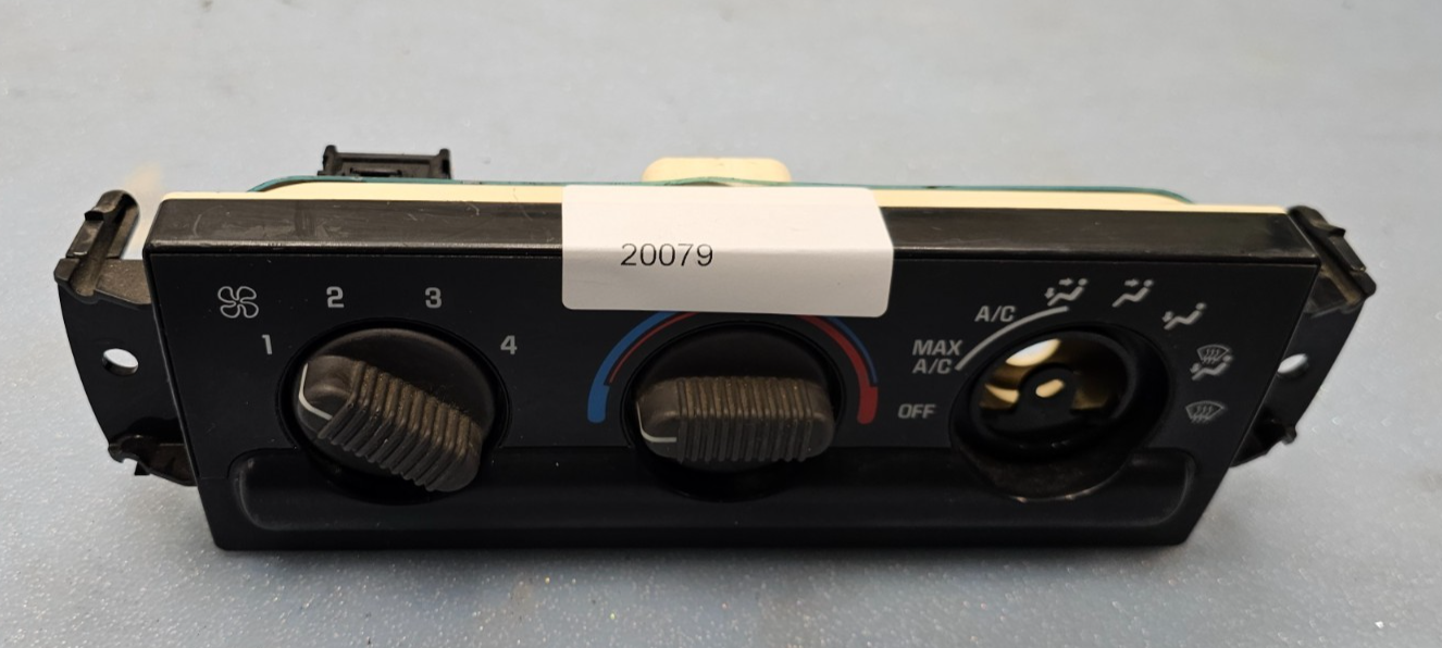 🔥98-05 Blazer Jimmy Bravada Dash A/C Climate Temperature Heater Control Black